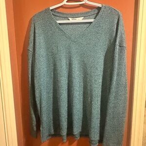 Sonoma Teal V-Neck Women’s Top